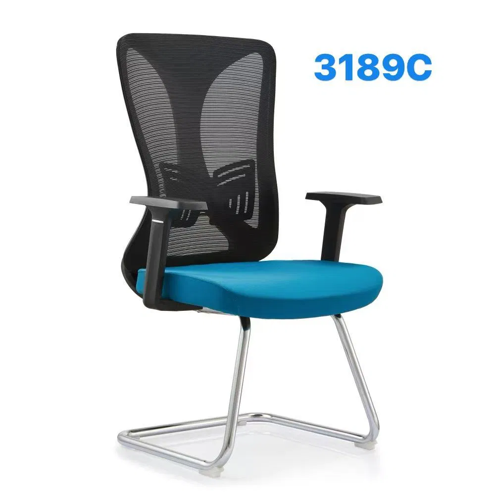 Ergonomic Office Chair with Customizable Upholstery Breathable Mesh Backrest and Durable Metal Frame Ergonomic Office Chair