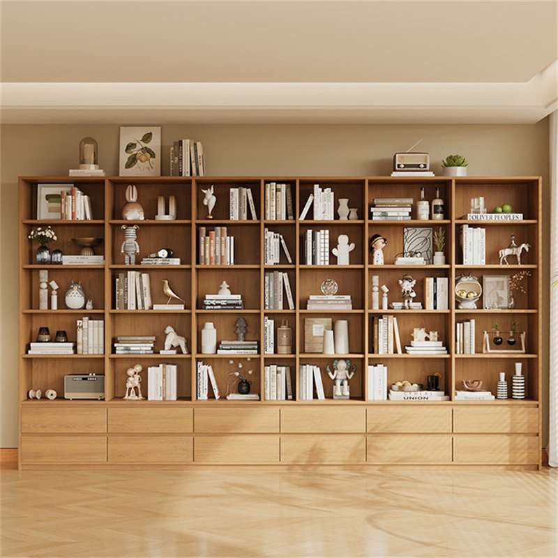 Top Design Modular Bookshelf with Traditional Murphy Doors-Reliable and Stylish Living Room Storage