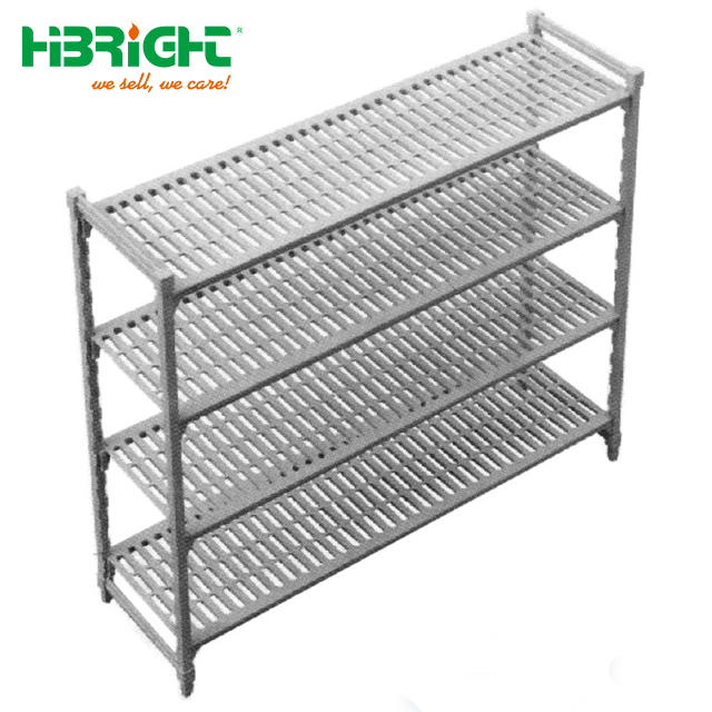 4 Tiers Anti-Rusting Supermarket Cold Room Modular Storage Shelving for Cheese
