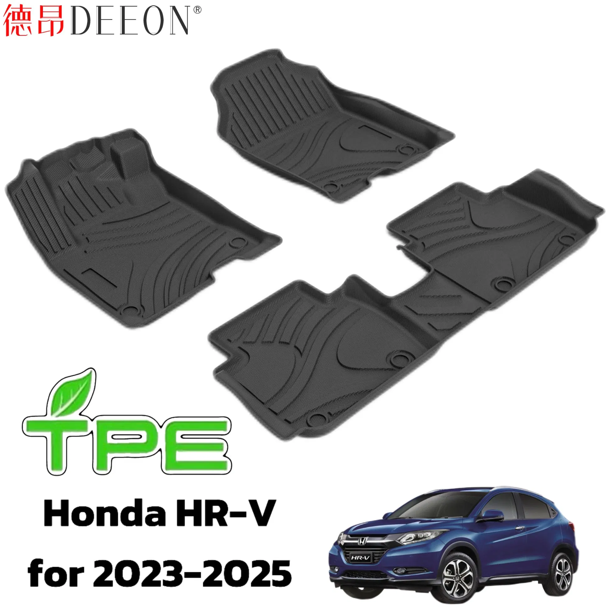 3D TPE Car Floor Mat Auto Accessory Foot Mat Trunk Mat for Honda