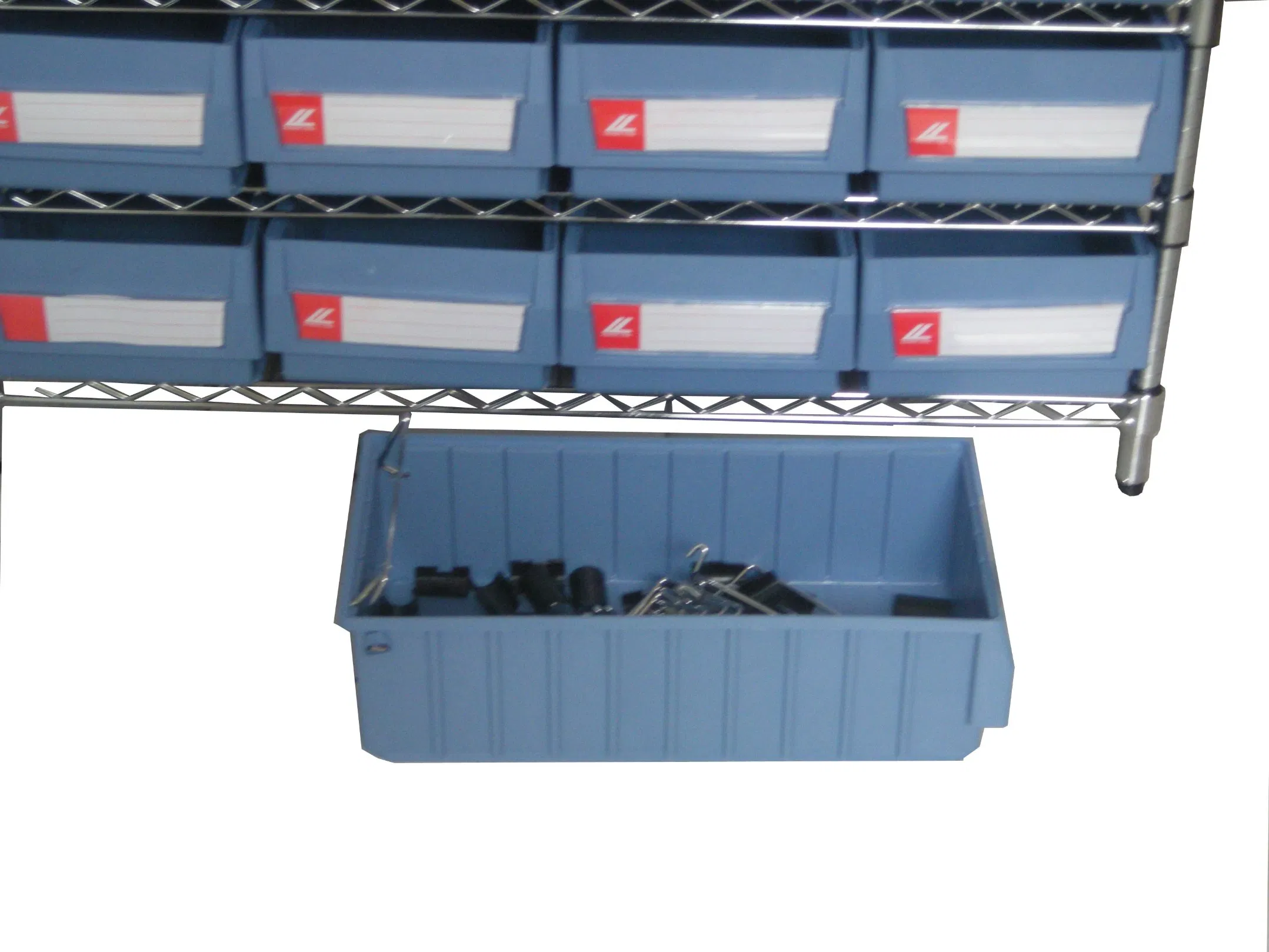 Light Duty Bin Shelving Modular Storage System for Tool Management