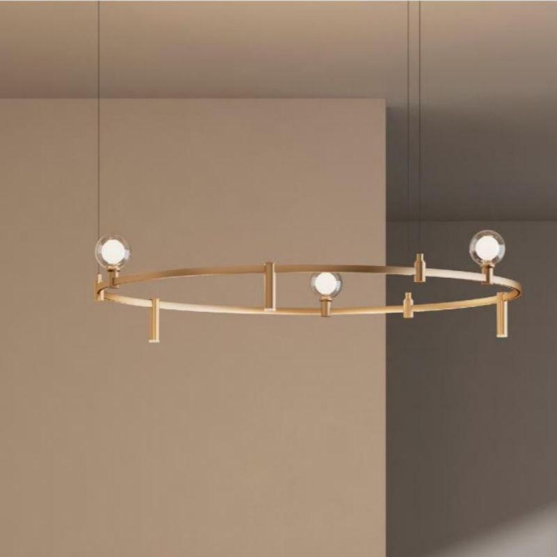 DC48V LED Aluminum Track Lighting System for Commercial Spaces