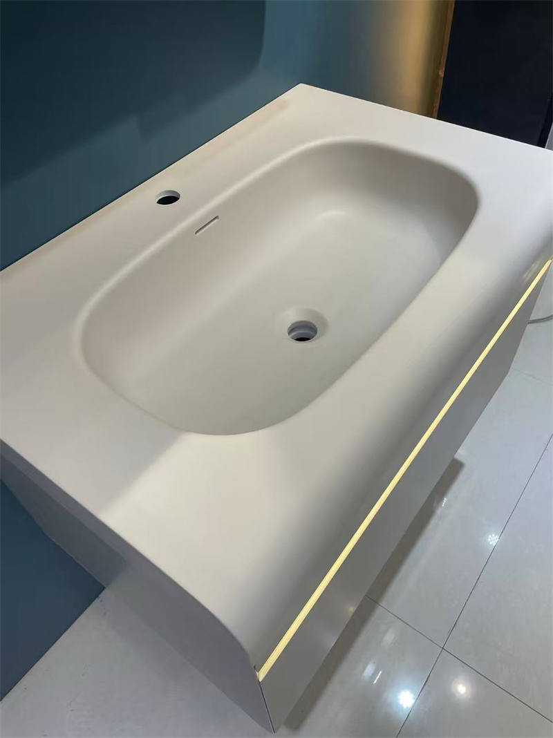 Modern PVC Bathroom Cabinet Vanity for Contemporary Spaces