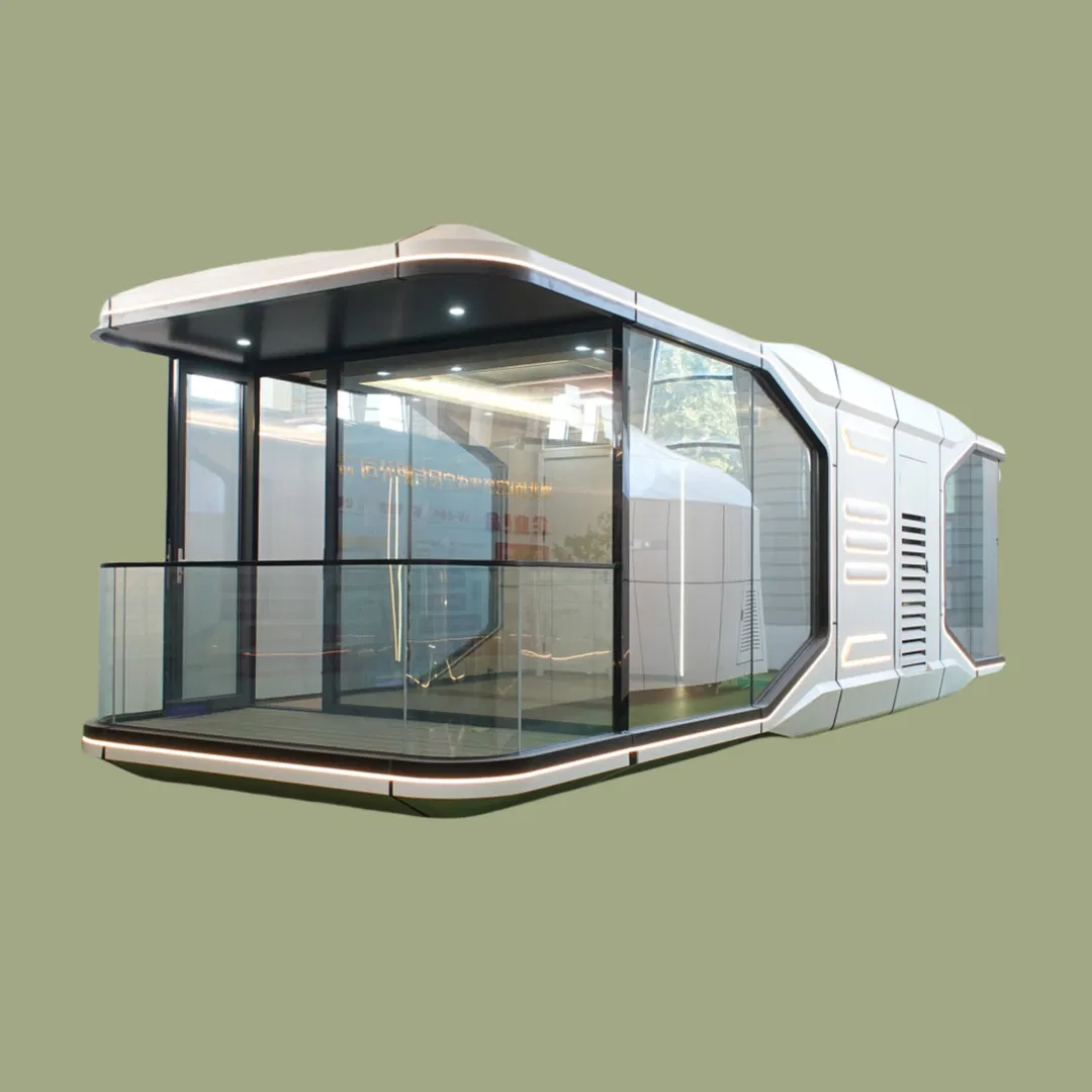 Mobile Steel Structure with Modern Kitchen and Bathroom Amenities