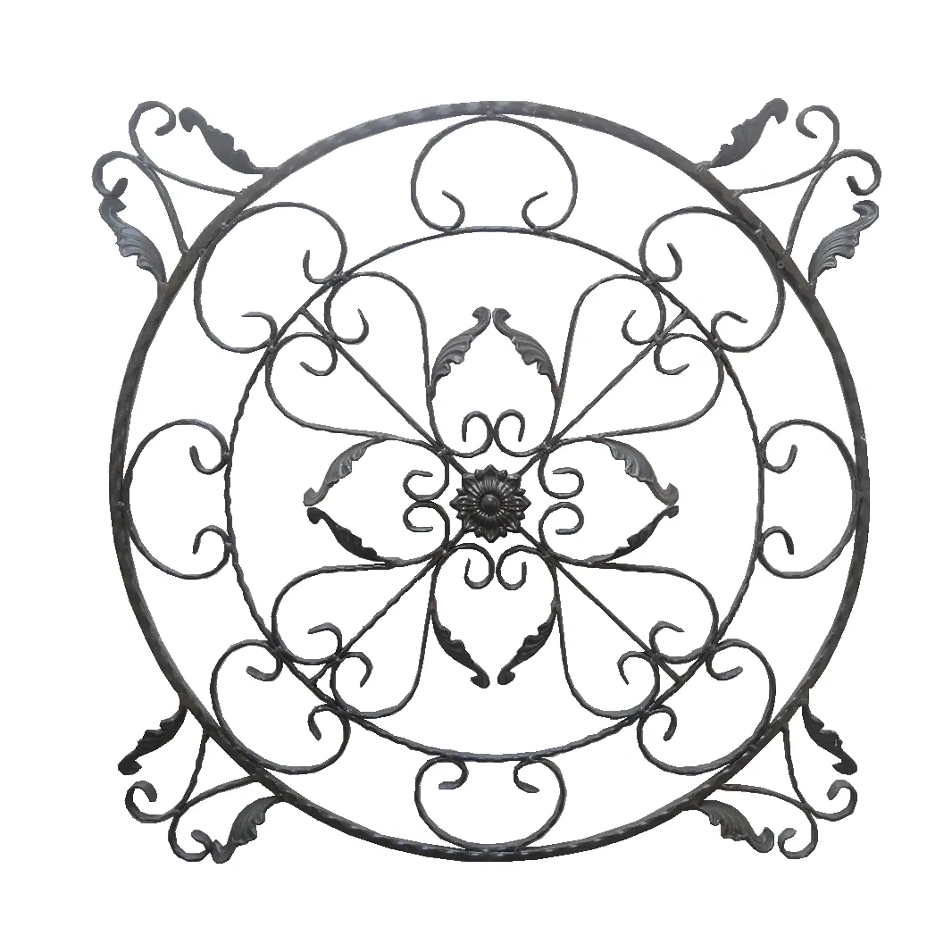 Outdoor Fence Wrought Iron Decorative Accessories