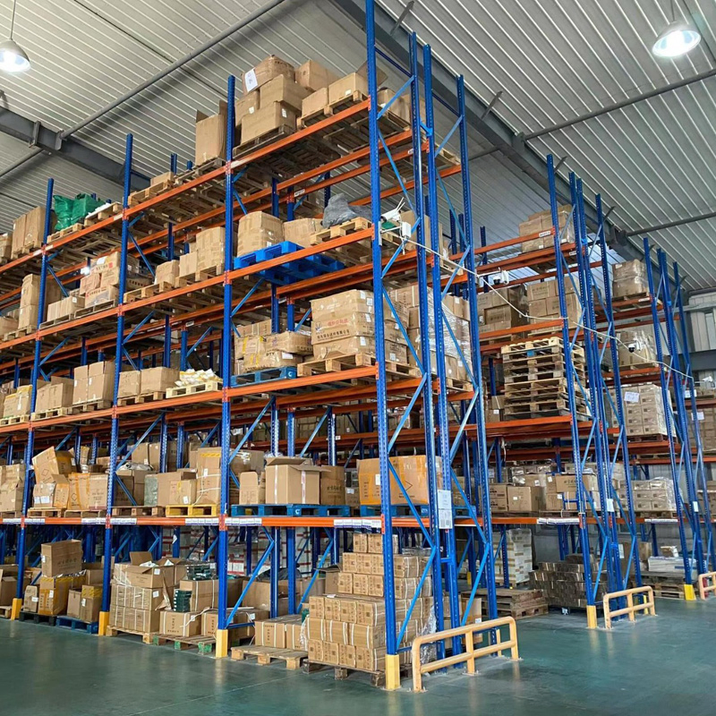 Modular Beam Type Heavy Duty Pallet Shelving for Warehouse Storage Application