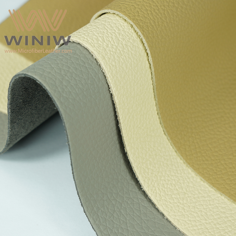 Synthetic PU Material Microfiber for Automotive Upholstery Car Interior Upholstery Artificial PU Material PU Leather Fabric Material Synthetic Leather Material