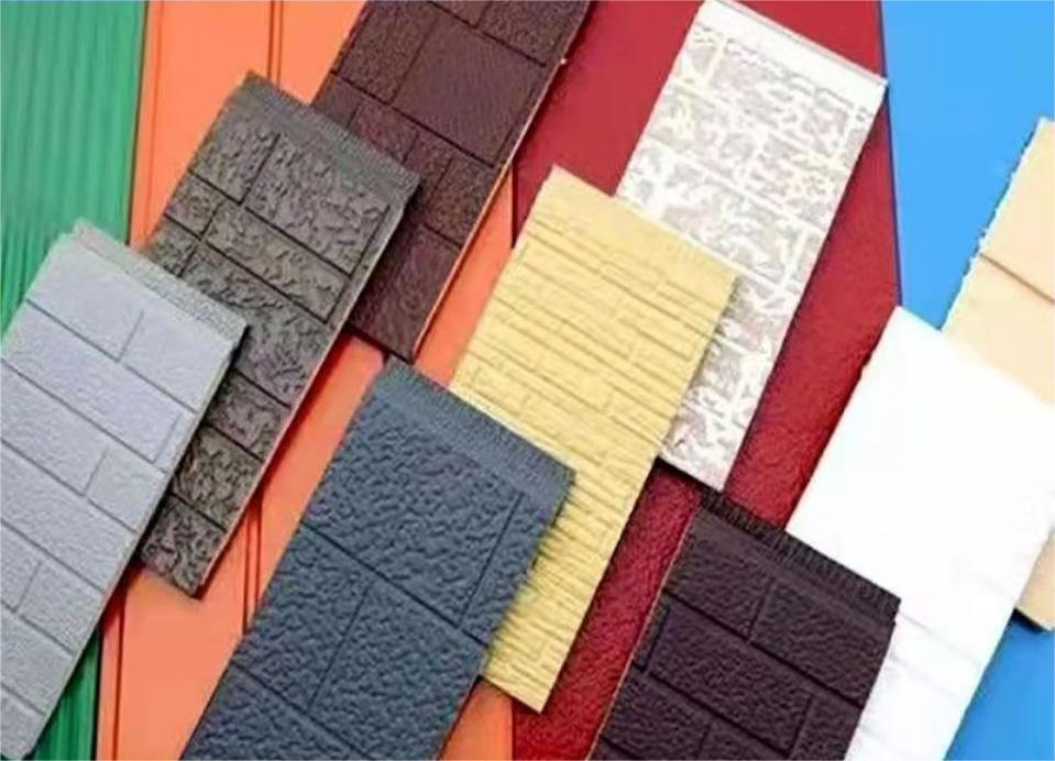 Elegant Steel Structure Siding Featuring High-Quality Engraving Plate Finish