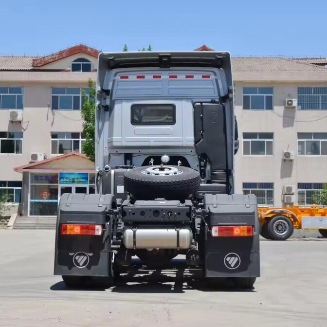 Used Tractor Head Featuring Modern Styling and Updated Interior Design Elements