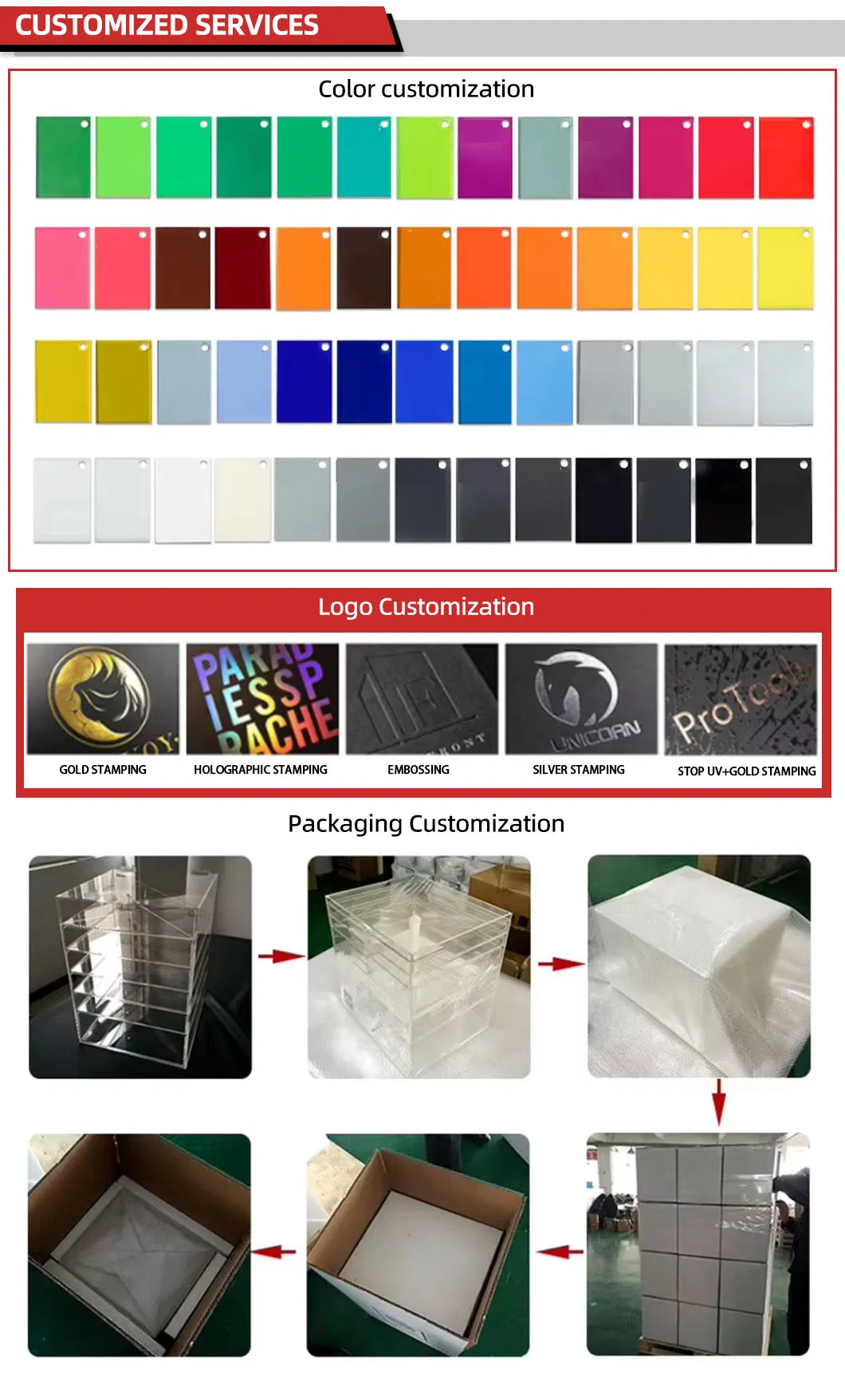 Custom Acrylic Production