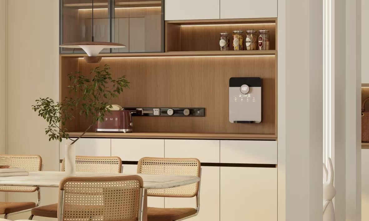 Affordable Wooden Furniture Custom Home Large Capacity Living Room Kitchen Storage Cabinet