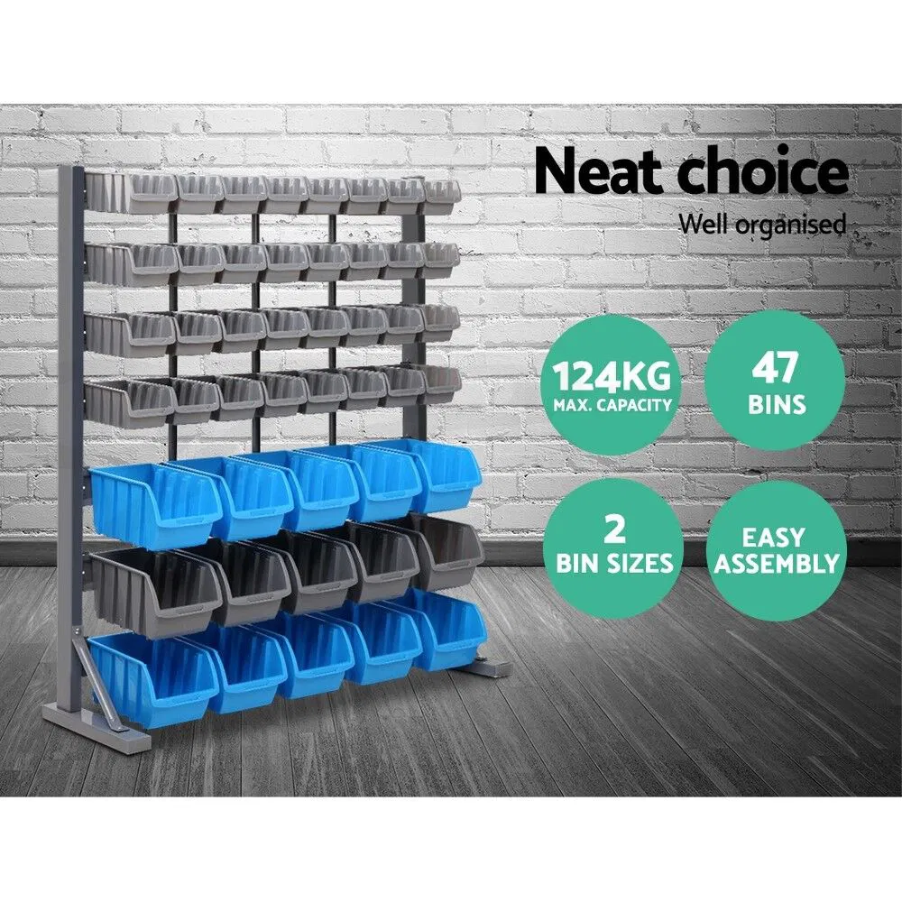 Storage Bin Rack 5