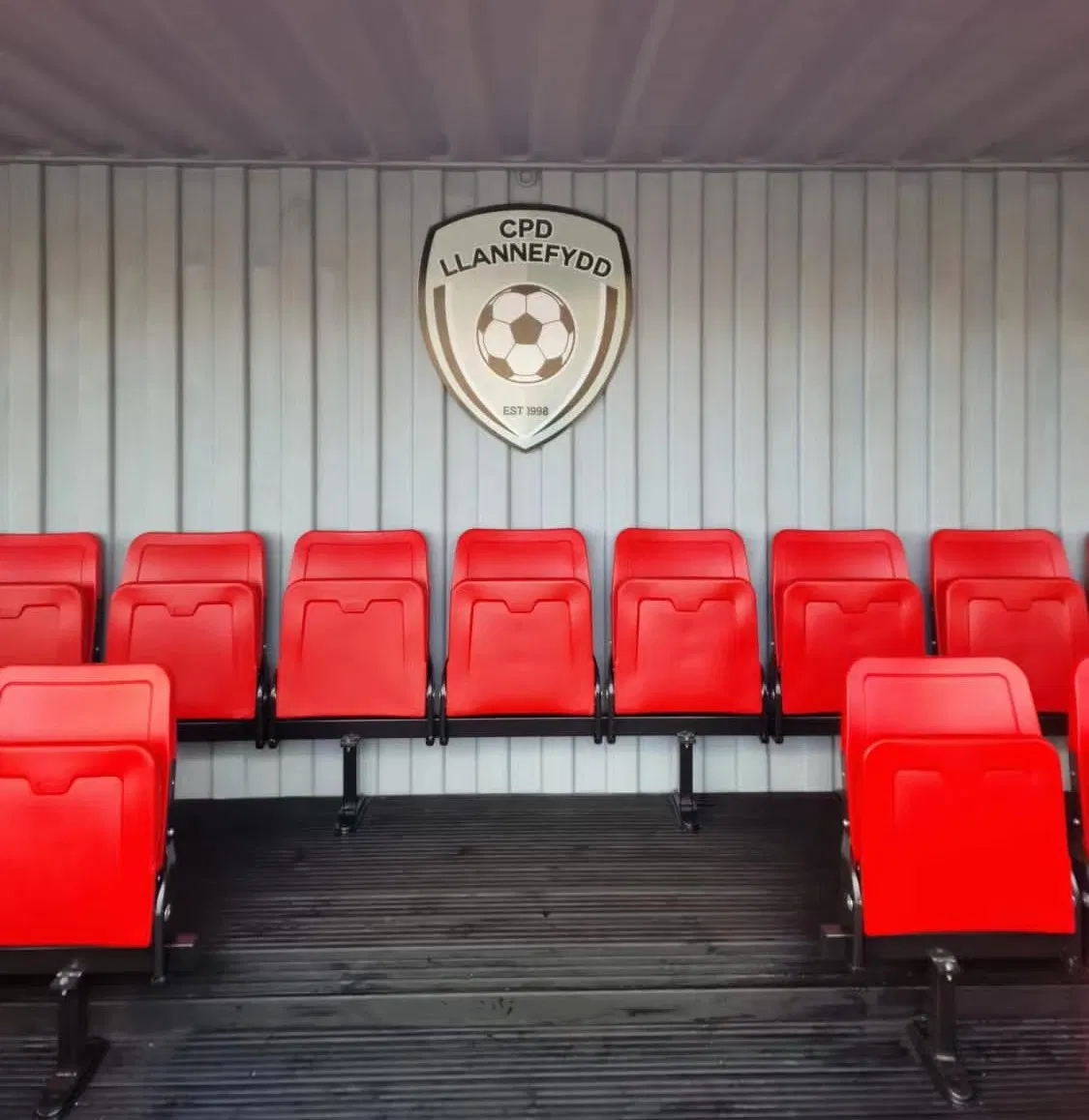 Factory Price Folding Seat Outdoor &amp; Indoor Plastic Stadium Soft Tip up Seating Chairs Stadium Chair Upholstery