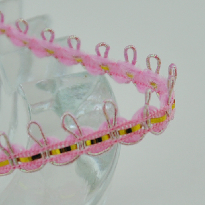 Fashion Decorative Lace Dog Tooth Tassel Fringe Home Textile Accessories