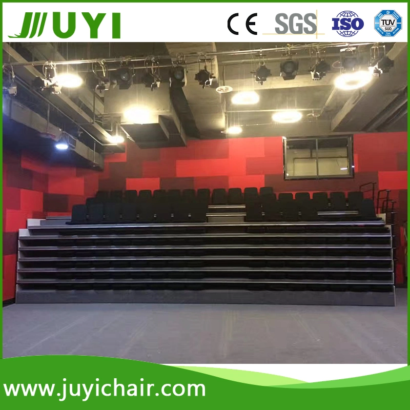 Soft Telescopic Platform Retractable Bleacher Seating Solution Jy-768f
