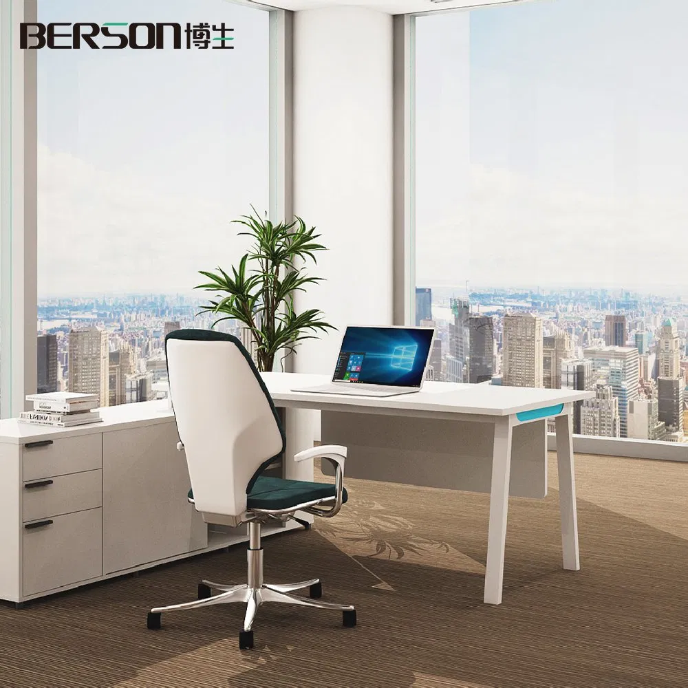 Modern Office Furniture Ergonomic CEO Executive/Workstation Table Electrostatic Powder Coating