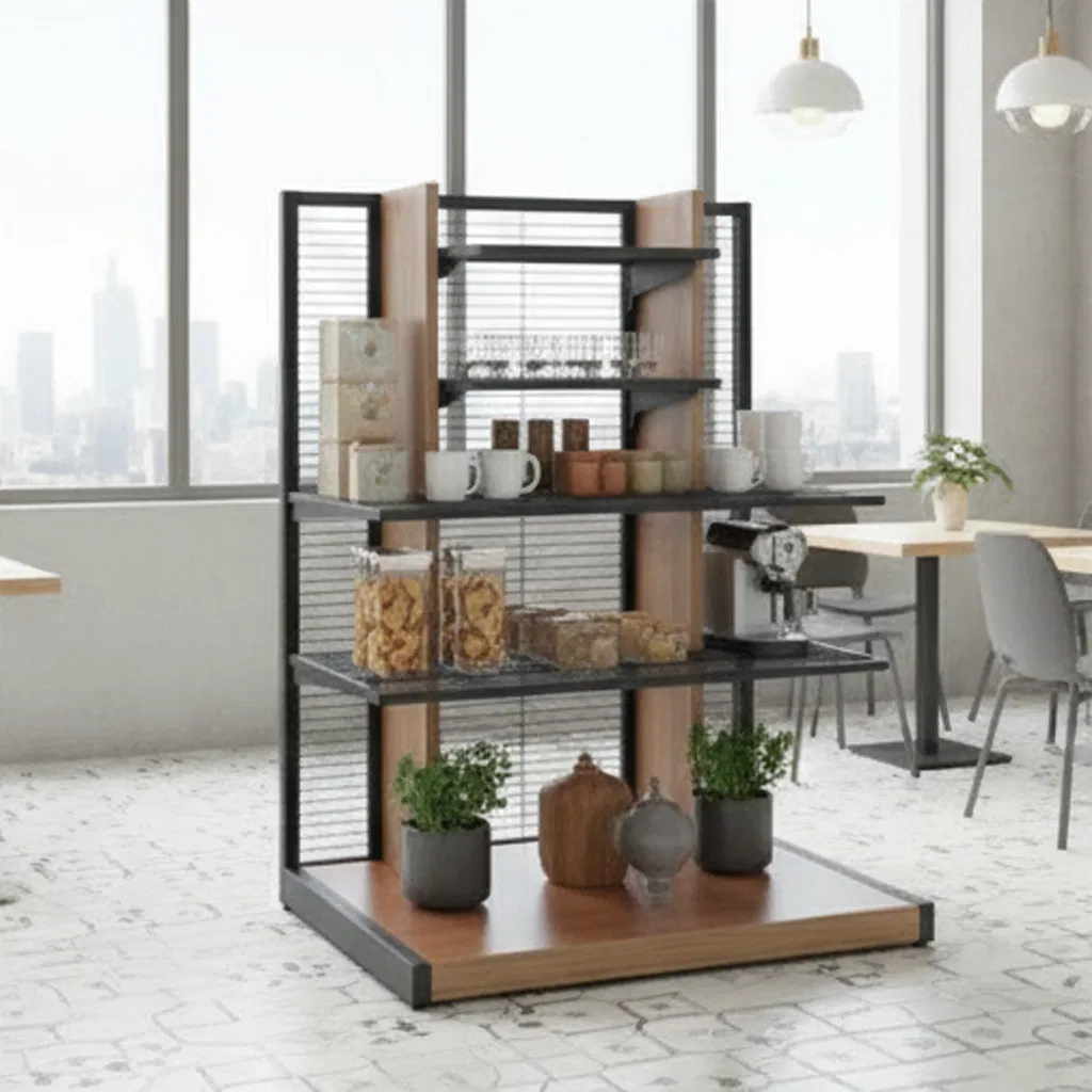 Exclusive Merchandising Unit for Upscale Store Presentation Needs