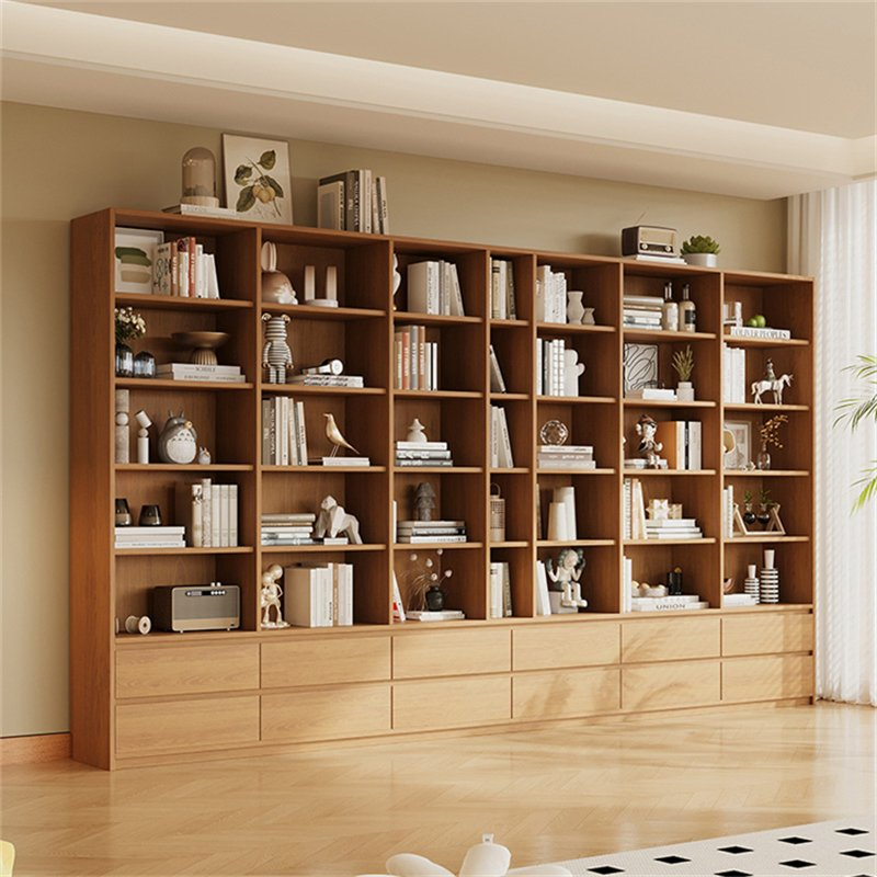 Top Design Modular Bookshelf with Traditional Murphy Doors-Reliable and Stylish Living Room Storage