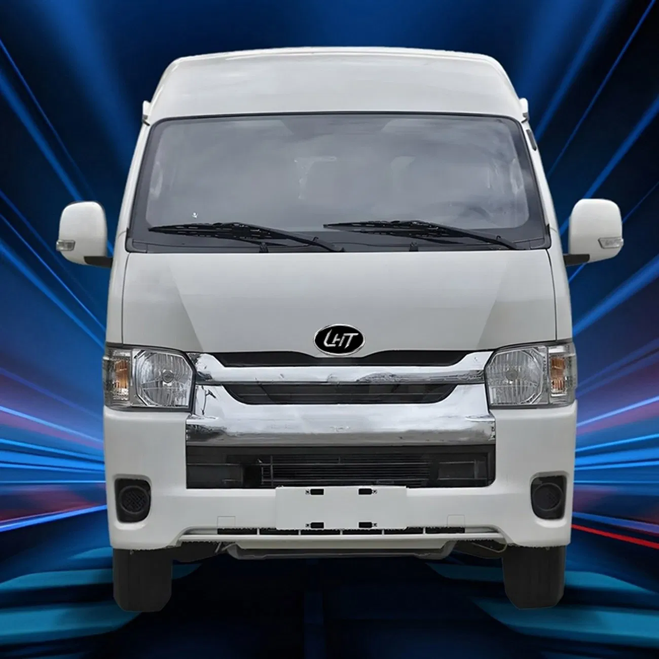 China Factory 5.4 Meters 15-16-Seat Left and Right Rudder Electric Hiace Van Minivan Passenger Van Right Passenger Van Electric Cargo Van