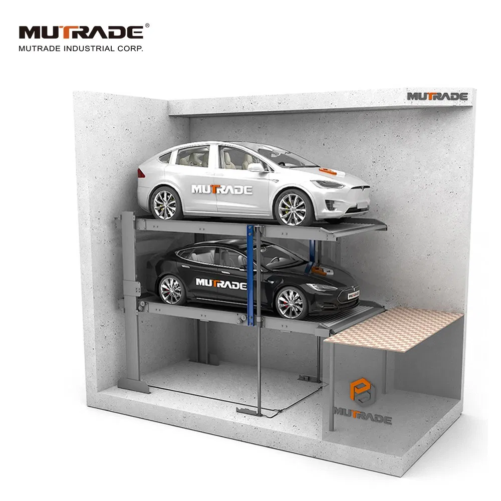 Hydraulic Pit Parking Stacker Underground Car Parking System with Pit