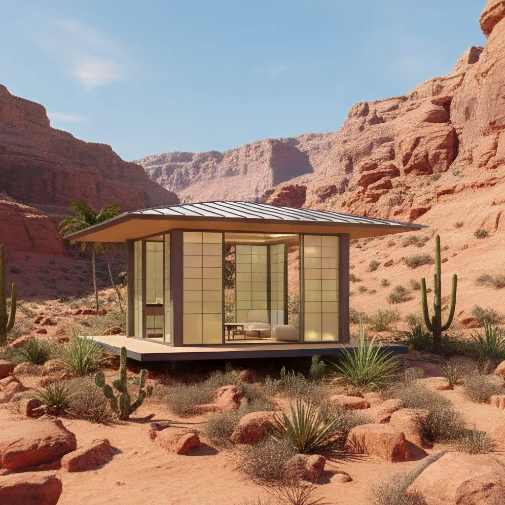 Prefabricated Modular Coffee Shop Structure with OEM ODM Services, Tailored for Rural Retail and Tourism Projects.