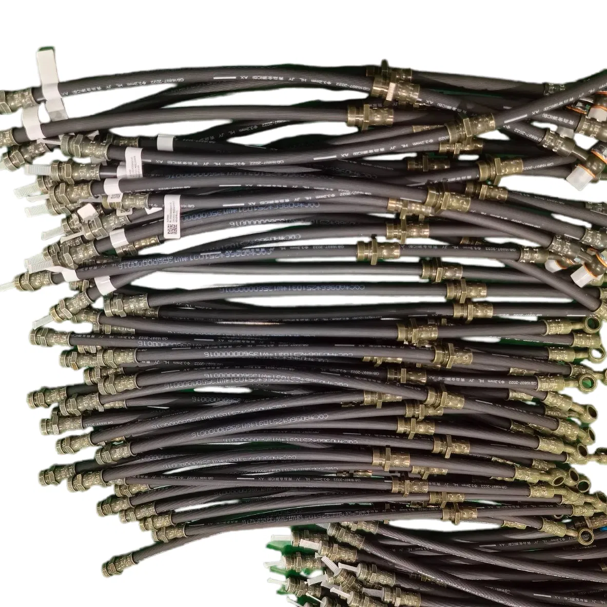 Brake Hose OEM Manufacturer Chloroprene Rubber 3.2X10.5 Millimeters Easy to Install Corrosion Resistant Coating Automotive Power Hydraulic Braking System