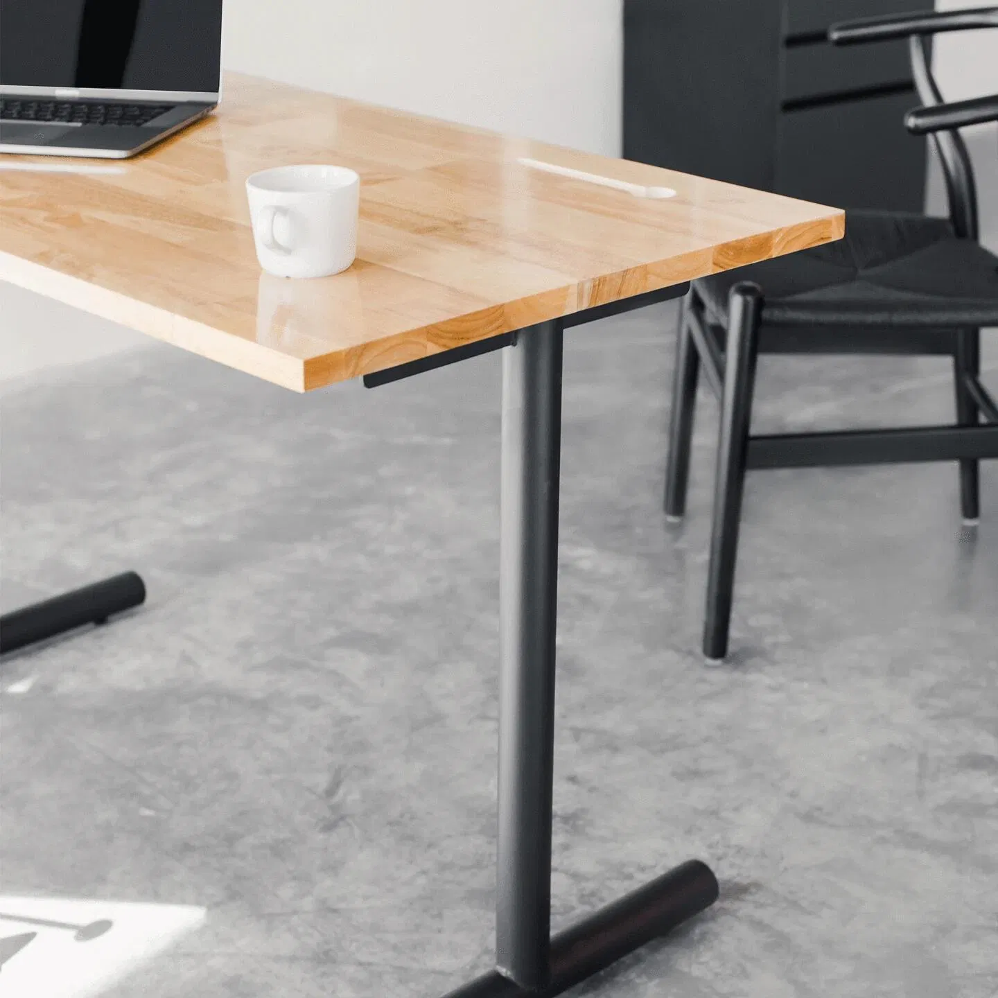 Office Wood Corner Computer Desk Storage Table Workstation Simple Office Furniture