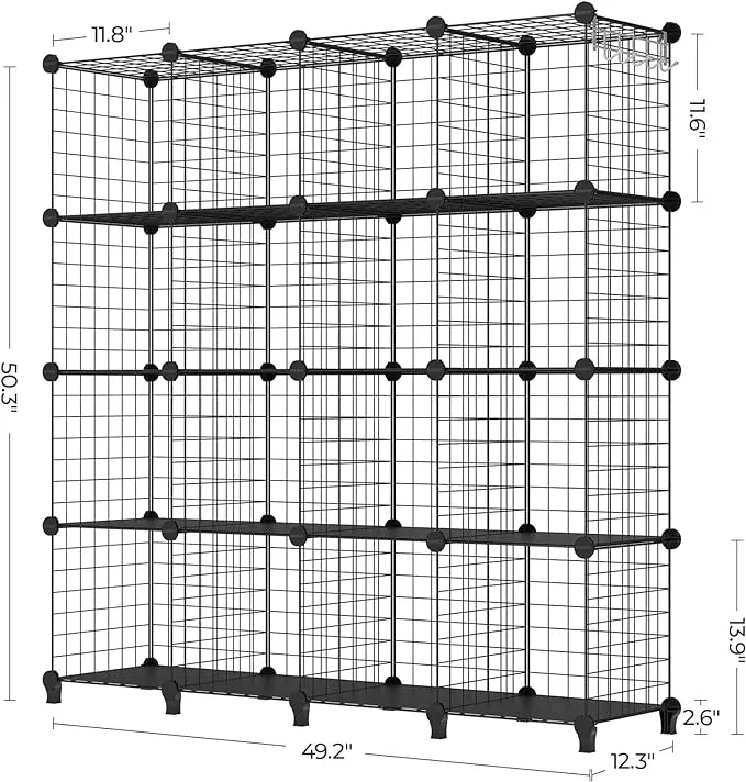 Wire Shelving 4