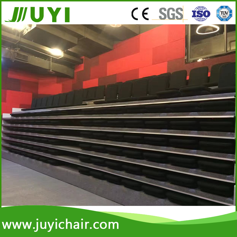 Soft Telescopic Platform Retractable Bleacher Seating Solution Jy-768f