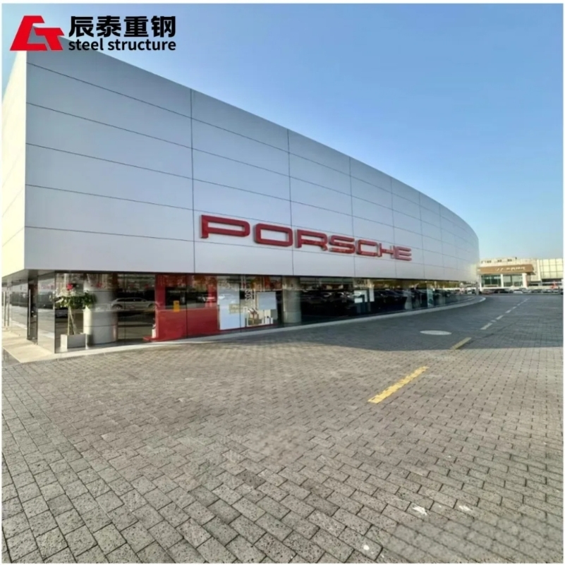 Anti Corrosion Earthquake Resistant Light Weight Prefabricated Steel Structure