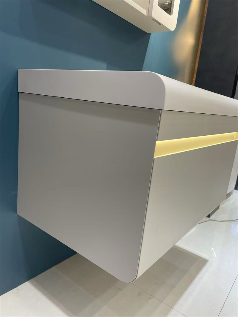 Modern PVC Bathroom Cabinet Vanity for Contemporary Spaces