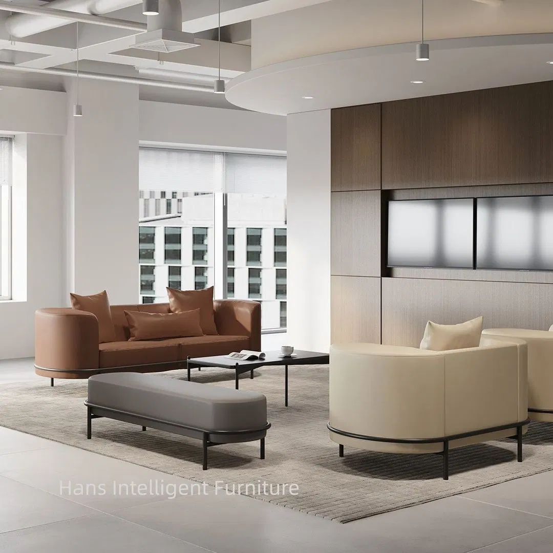 High-Quality Modern Furniture 3 Seater Sofa Living Room Sofa with Luxurious Soft Leather Upholstery