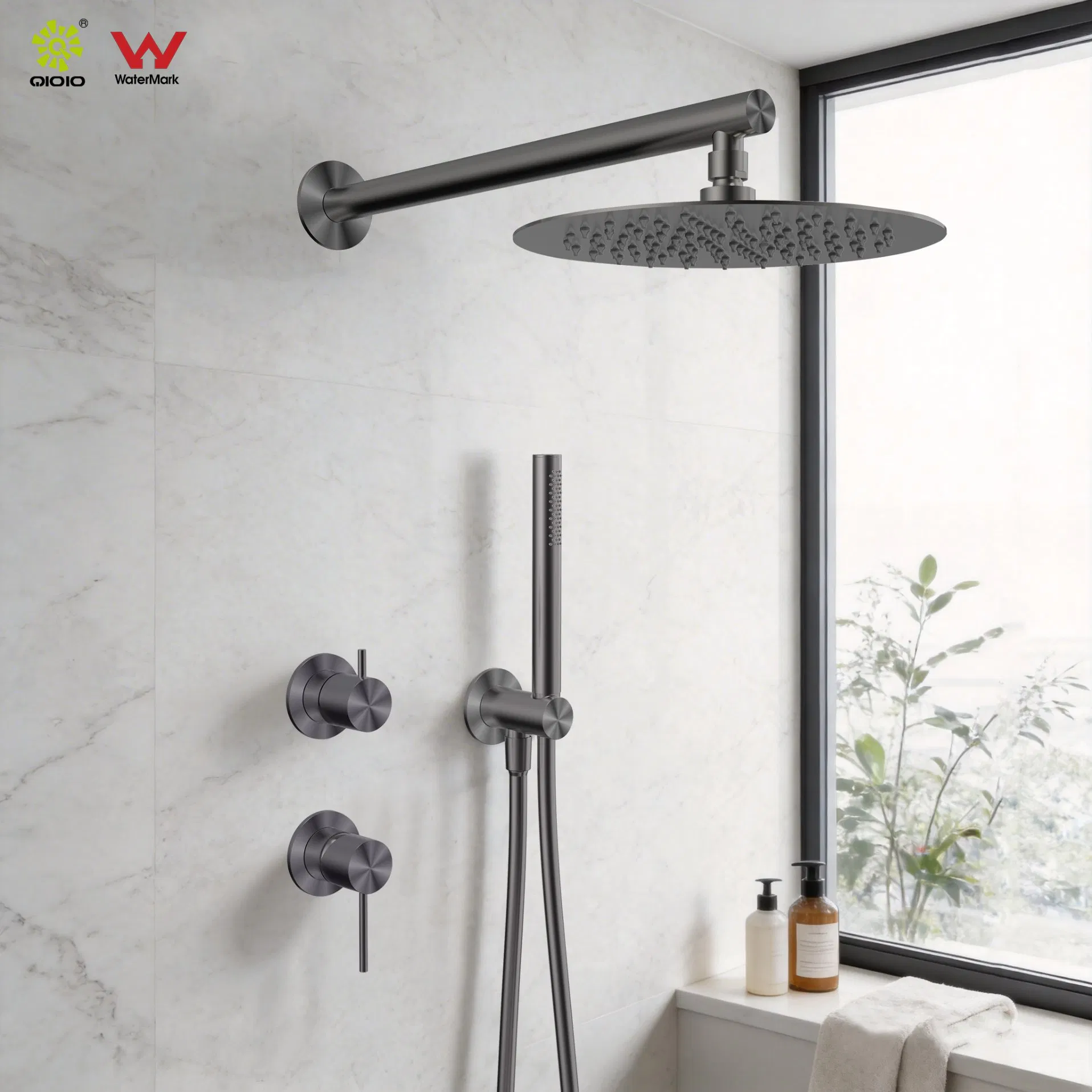 Watermark 316L Stainless Steel Wall-Mounted Showerhead Concealed Shower System