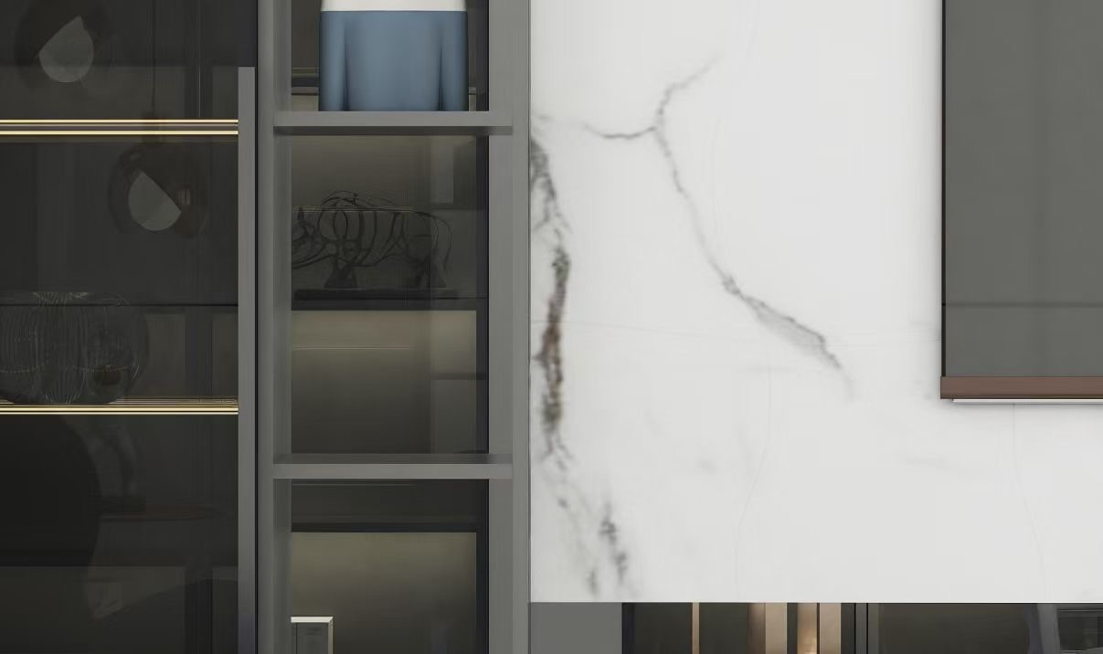 Affordable Wooden Furniture Custom Home Large Capacity Living Room Kitchen Storage Cabinet