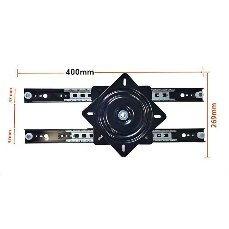 Top Telescopic Hardware DIY Rotating System Adjustable Mobile Sliding Foldable Rolling Kitchen Island with Extended Table