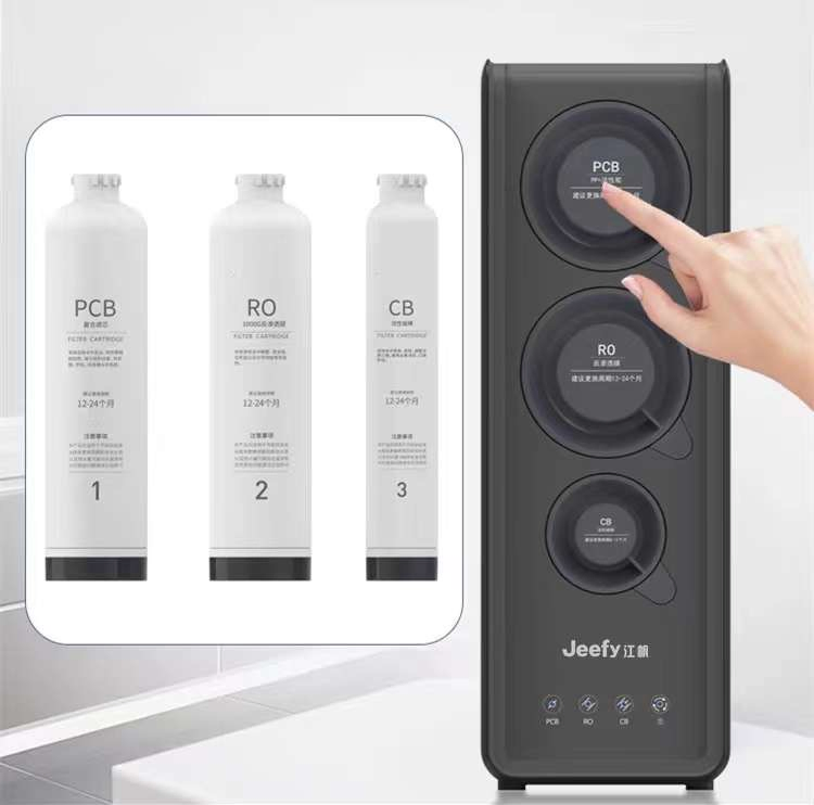 2L/Min High Flow House Kitchen Cabinet Water Purifying Machine Reverse Osmosis System Water Filter Water Purification System