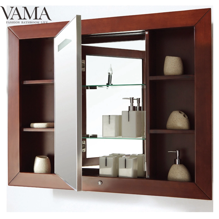 Vama 36 Inch American Style Solid Wood Bathroom Cabinet Bathroom Vanity Set 725036