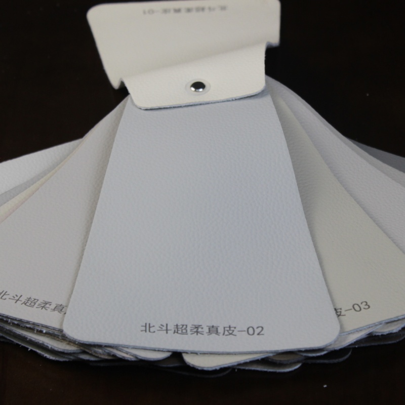 Hot Sell Grey Color Car Leather Faux Vegan Leather Upholstery Material for Automotive Seat Fabric