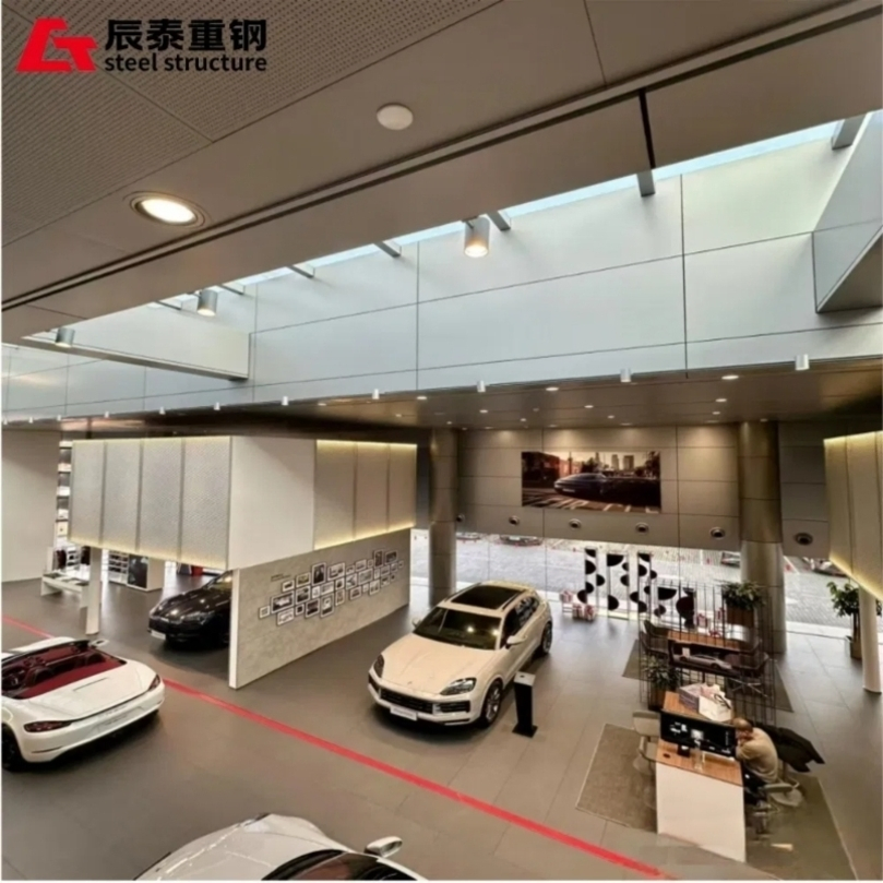 High Intensity Light Weight Anti Corrosion Prefabricated Steel Structure