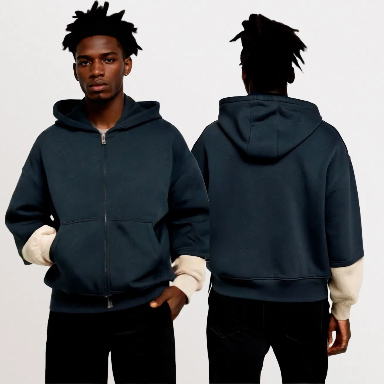 Soft Inner Brushed Lining Cozy Feel Featuring a Plush Interior Ensuring Warmth Comfort Hoodie