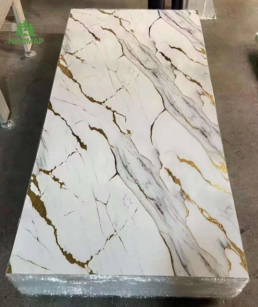 Durable PVC Panel - UV Marble Finish for Modern Wall Solutions