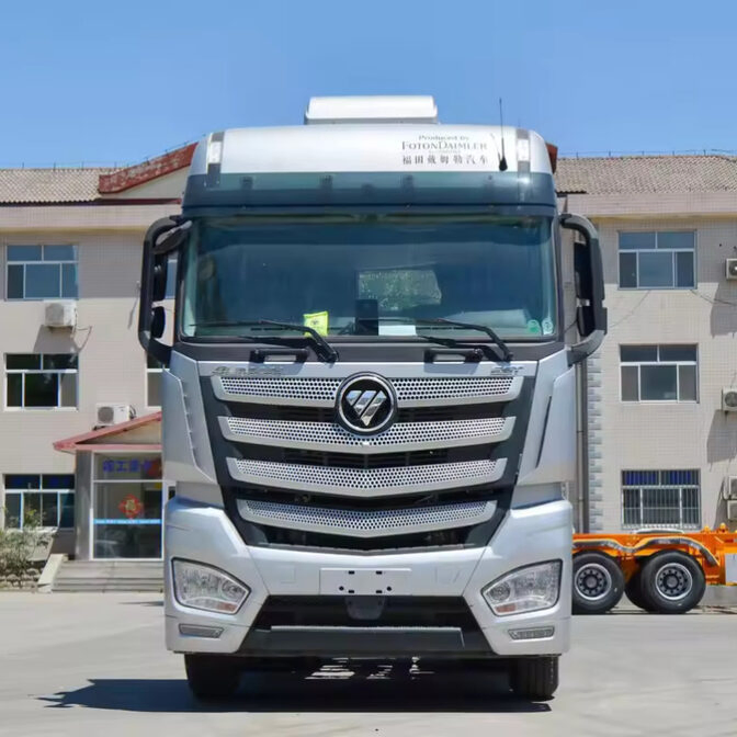 Used Tractor Head Featuring Modern Styling and Updated Interior Design Elements