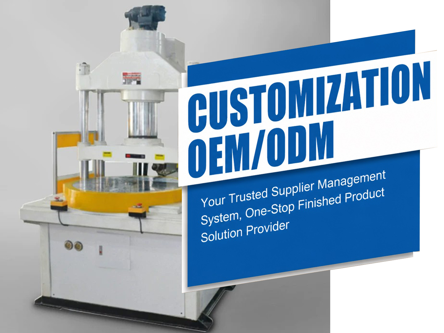 Vertical Rotary Table Injection Molding Machine Supply Chain Services