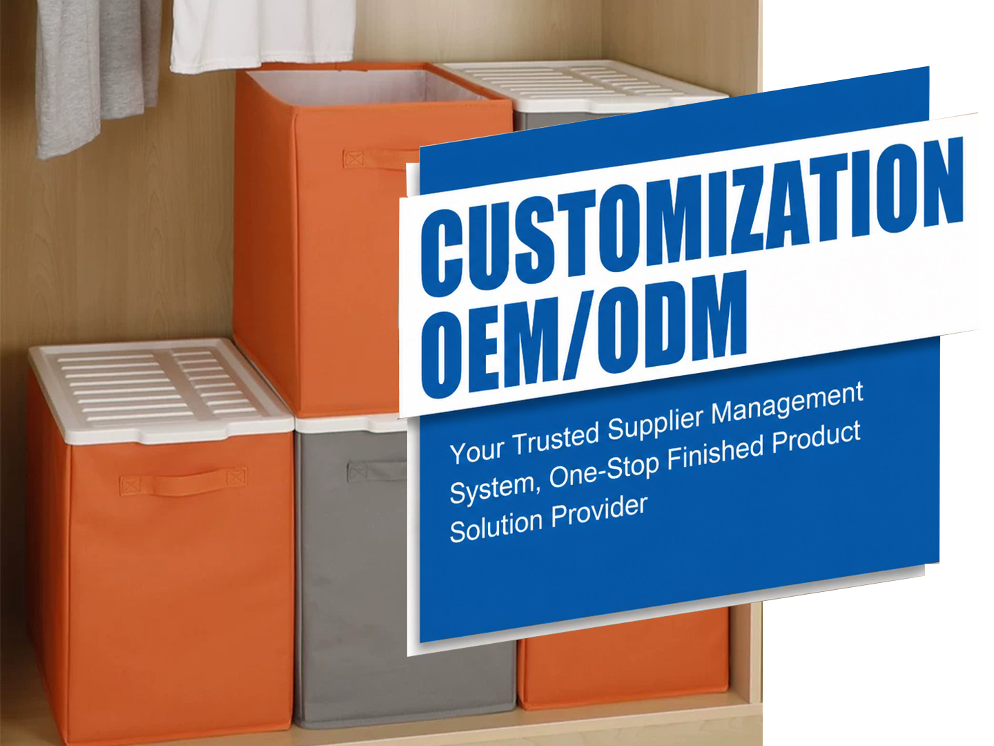 Fabric Storage Bins Sourcing and Manufacturing Services in China