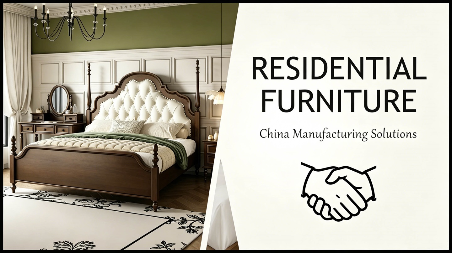 Solid Wood Bed Supply Chain Services in China