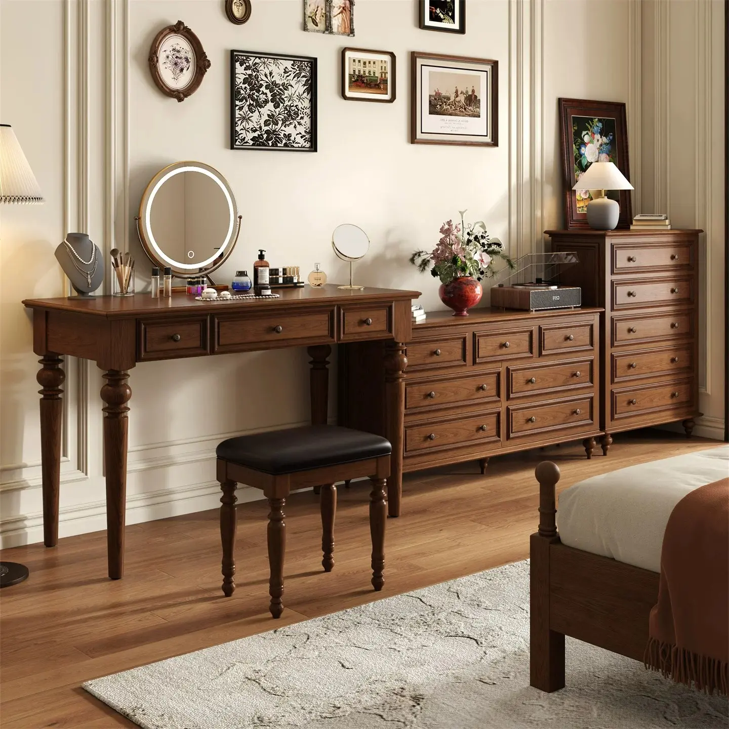 China Solid Wood Vanity Desks from Trusted Suppliers | OEM Factory Manufacturing Solutions