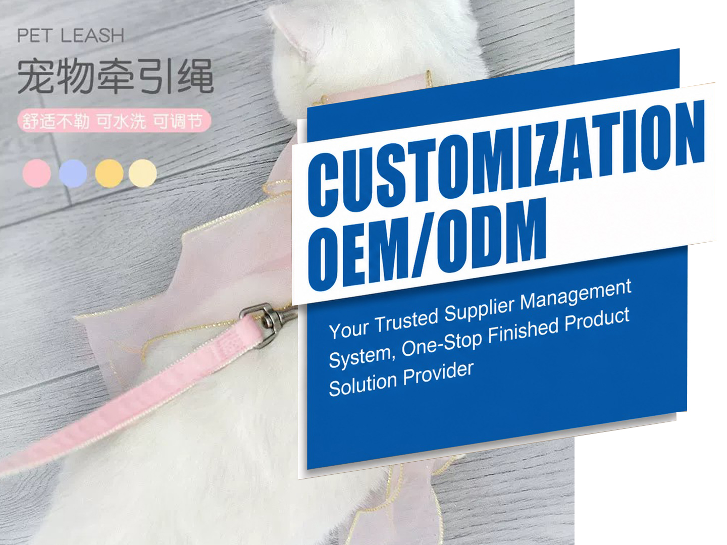 Bow Ribbon Pet Leashes Supply Chain Services