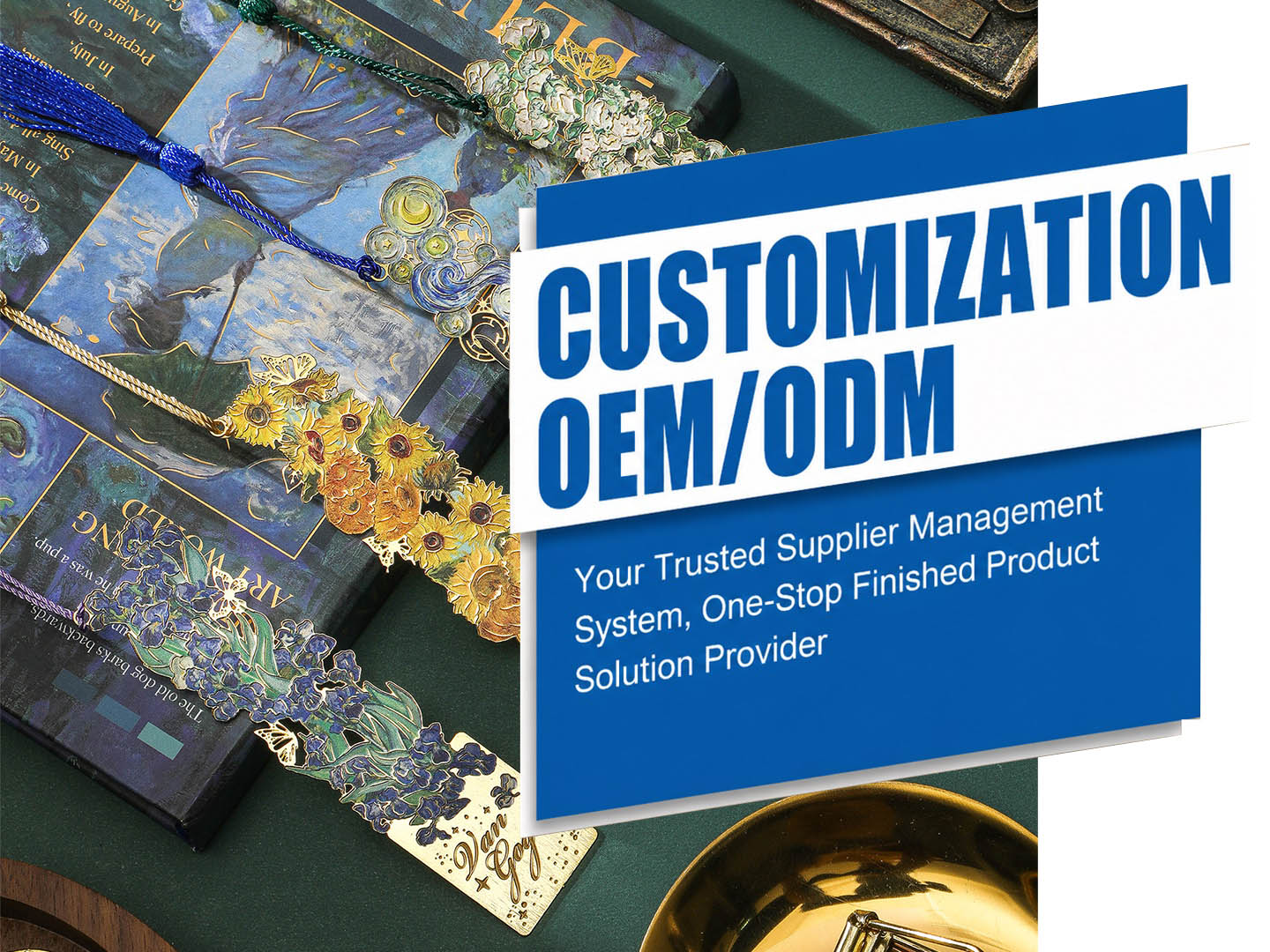Custom Oil Painting Bookmarks Manufacturing