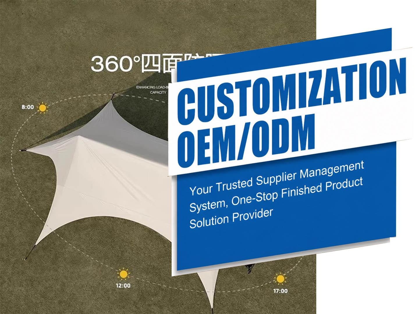 Outdoor Tarp Sourcing and Manufacturing Support