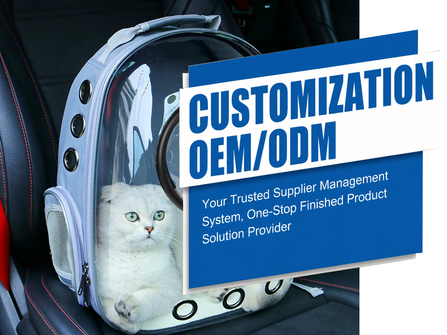 Pet Cat Backpack Sourcing and Manufacturing Support